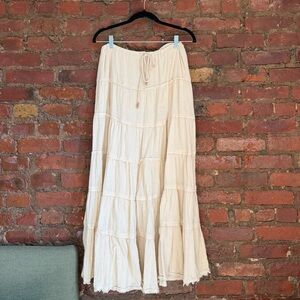 Free People Boho Maxi Skirt